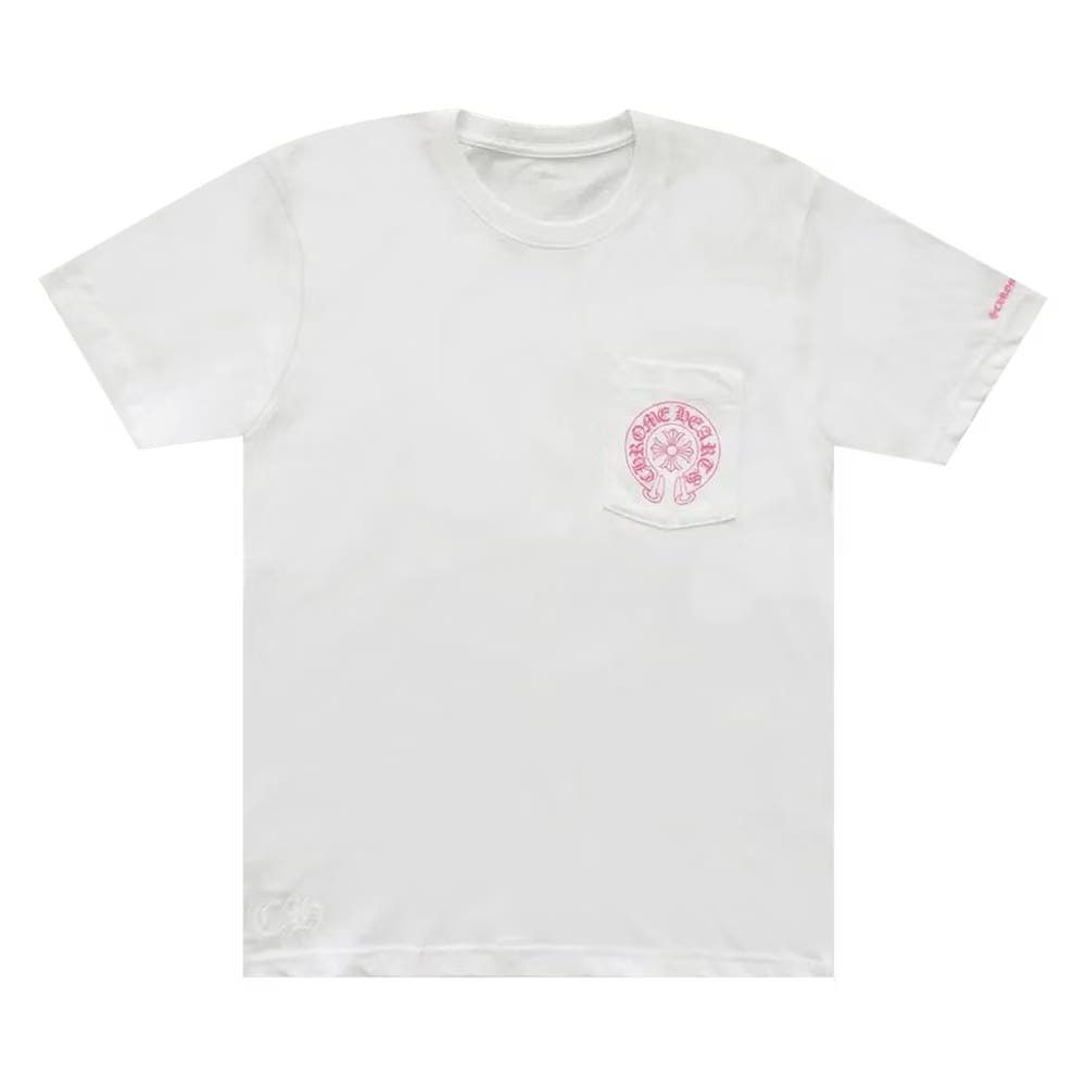 Chrome Hearts Chrome Hearts Horseshoe Print T-Shirt White