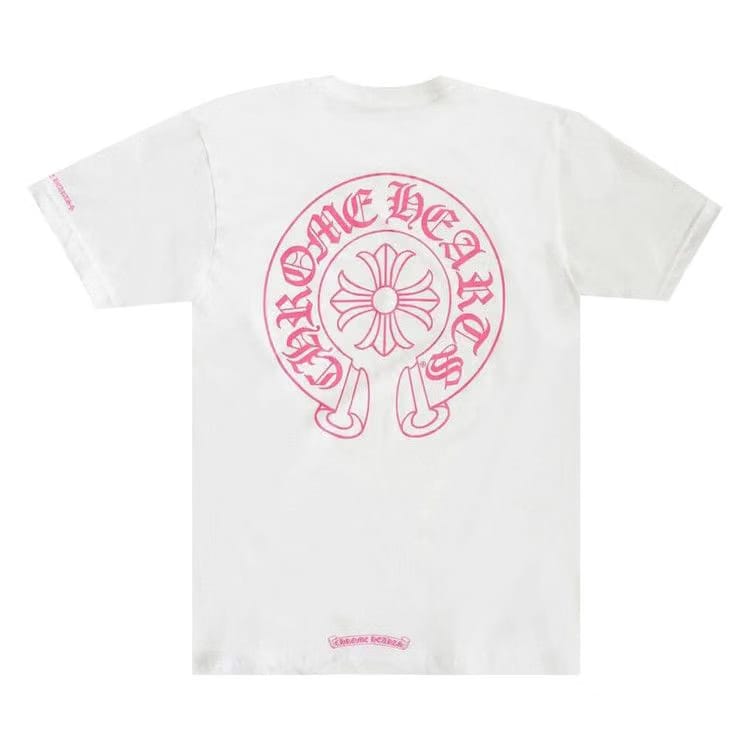 Chrome Hearts Chrome Hearts Horseshoe Print T-Shirt White