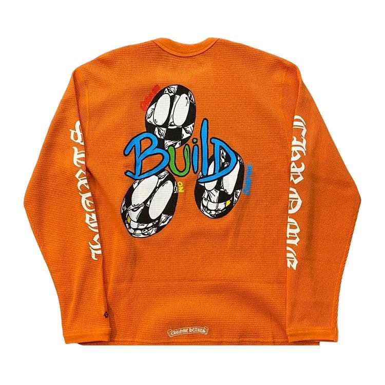 Chrome Hearts x Matty Boy Link Long-Sleeve Thermal Orange