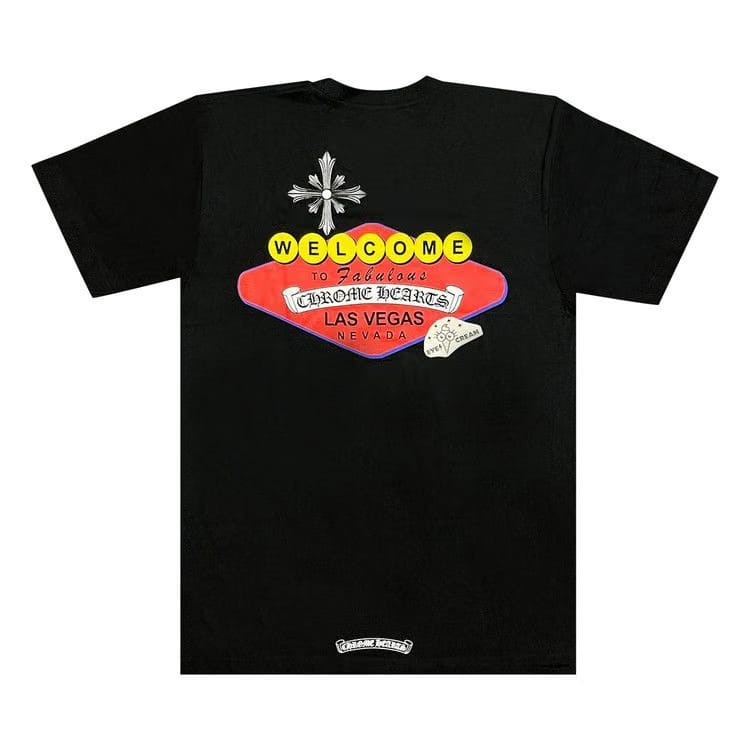 Chrome Hearts T-Shirt (Las Vegas Exclusive) Black/Multicolor