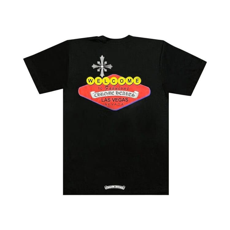 Chrome Hearts T-Shirt (Las Vegas Exclusive) Black/Multicolor