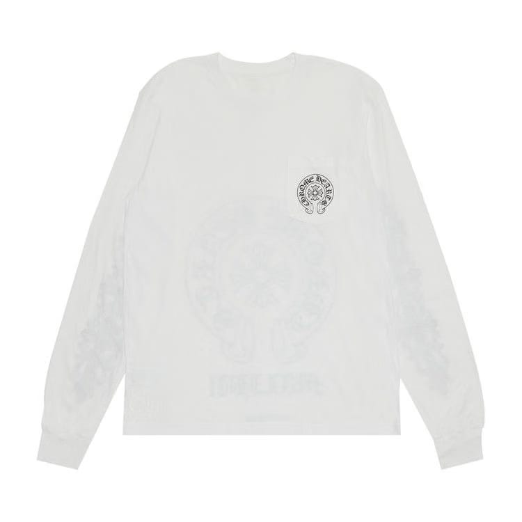 Chrome Hearts Malibu Exclusive Long-Sleeve T-Shirt White