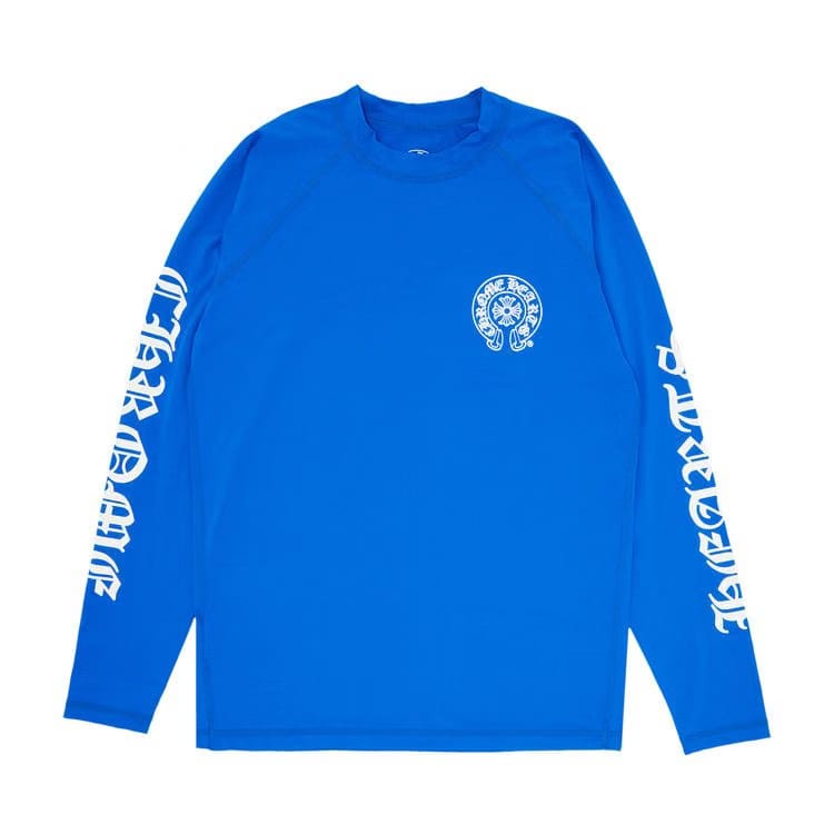 Chrome Hearts Long-Sleeve Rash Guard Blue