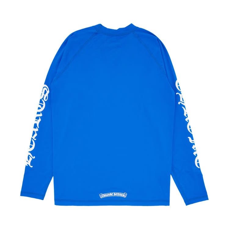 Chrome Hearts Long-Sleeve Rash Guard Blue