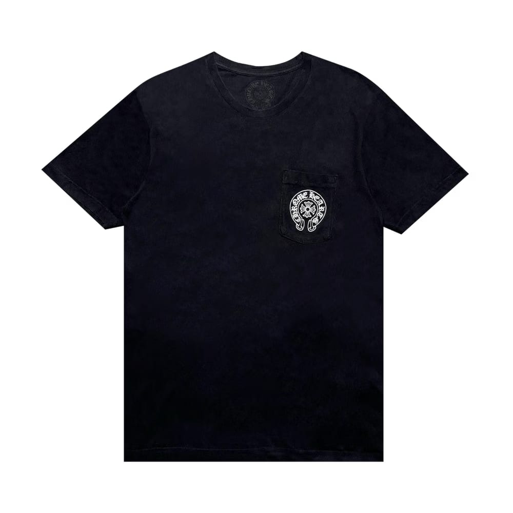 Chrome Hearts Hong Kong Horseshoe Pocket T-Shirt Black