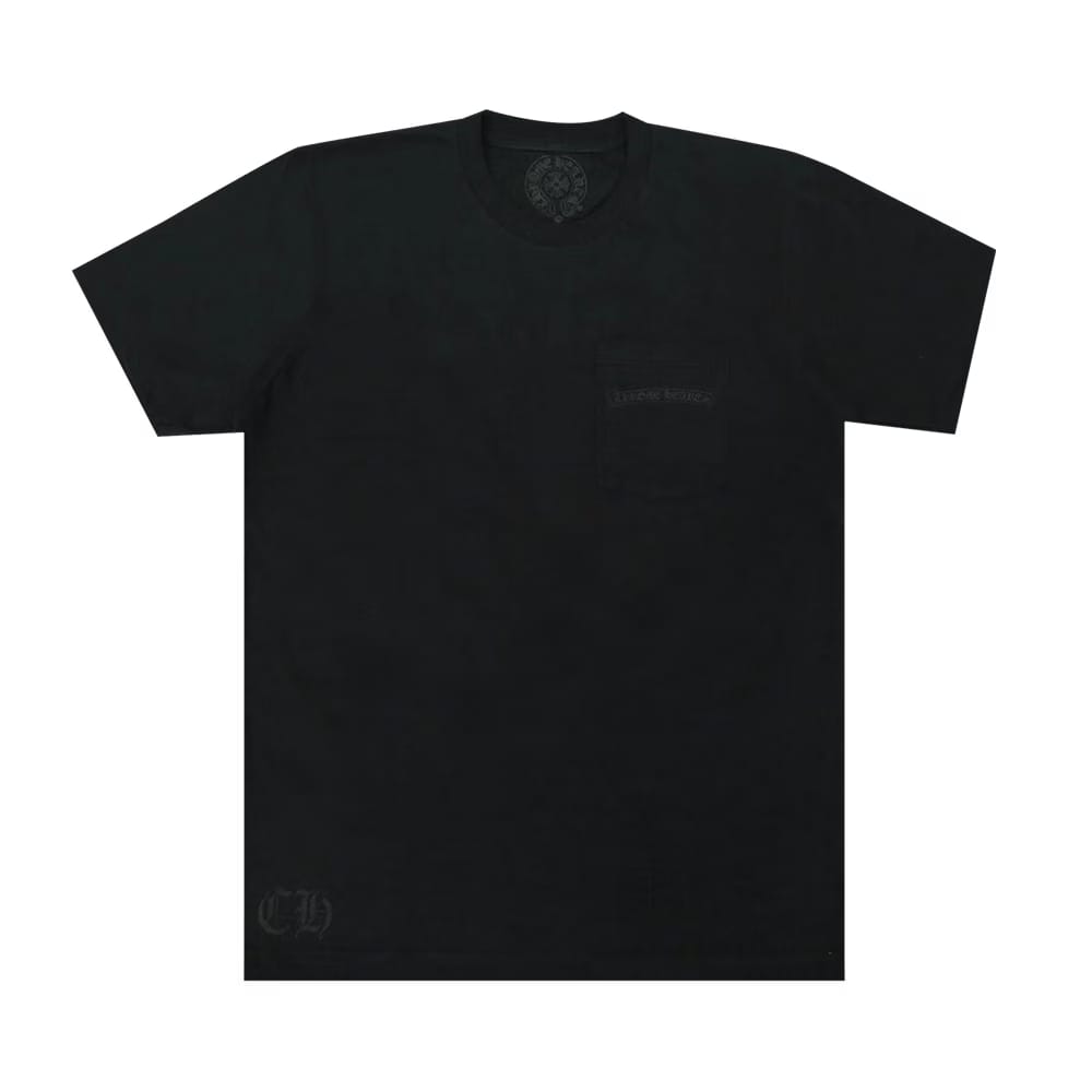 Chrome Hearts Dagger Pocket T-Shirt Black/Orange