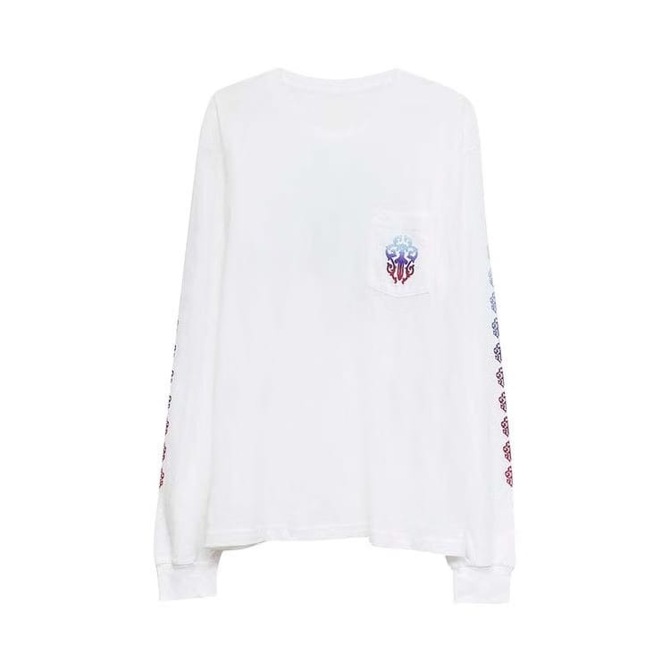 Chrome Hearts Gradient Motif Long-Sleeve White