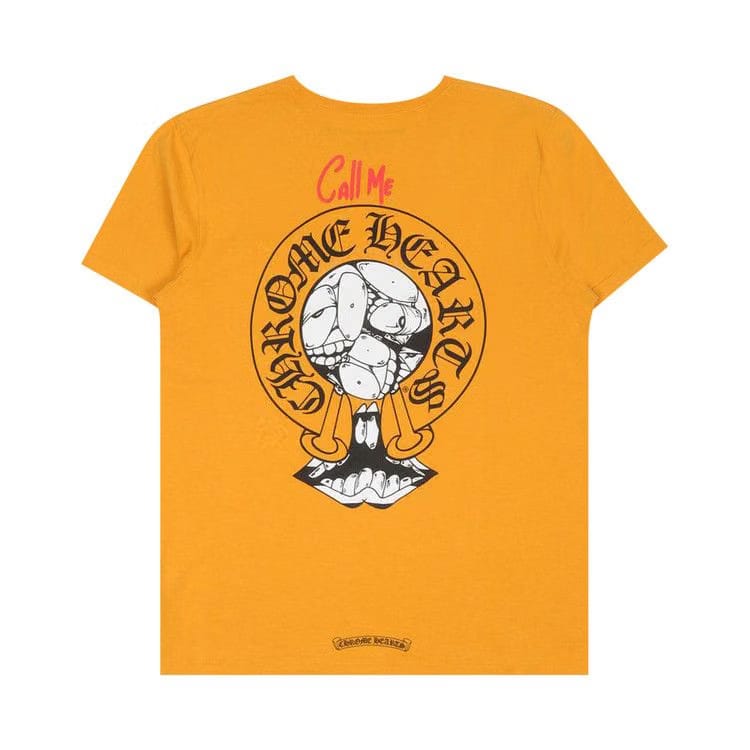 Chrome Hearts Matty Box Call Me T-Shirt Yellow