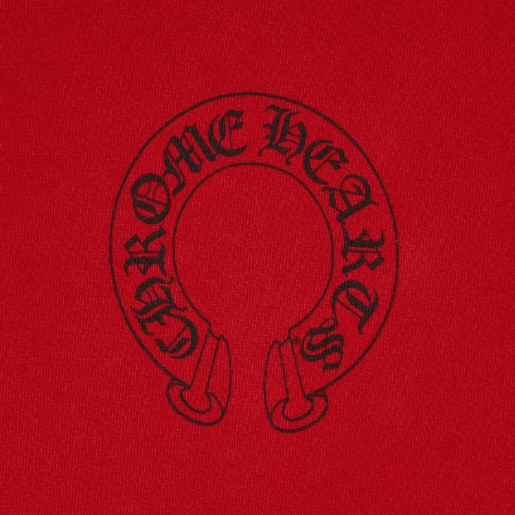 Chrome Hearts x Matty Boy Flames Hoodie Red