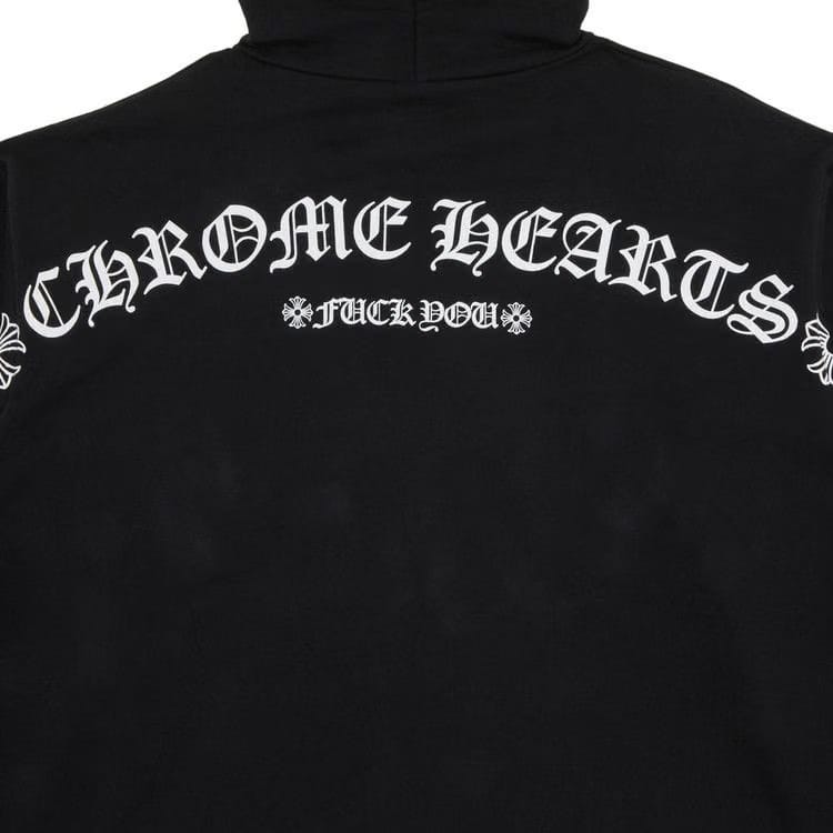 Chrome Hearts Fuck You T-Bar Logo Hoodie Black