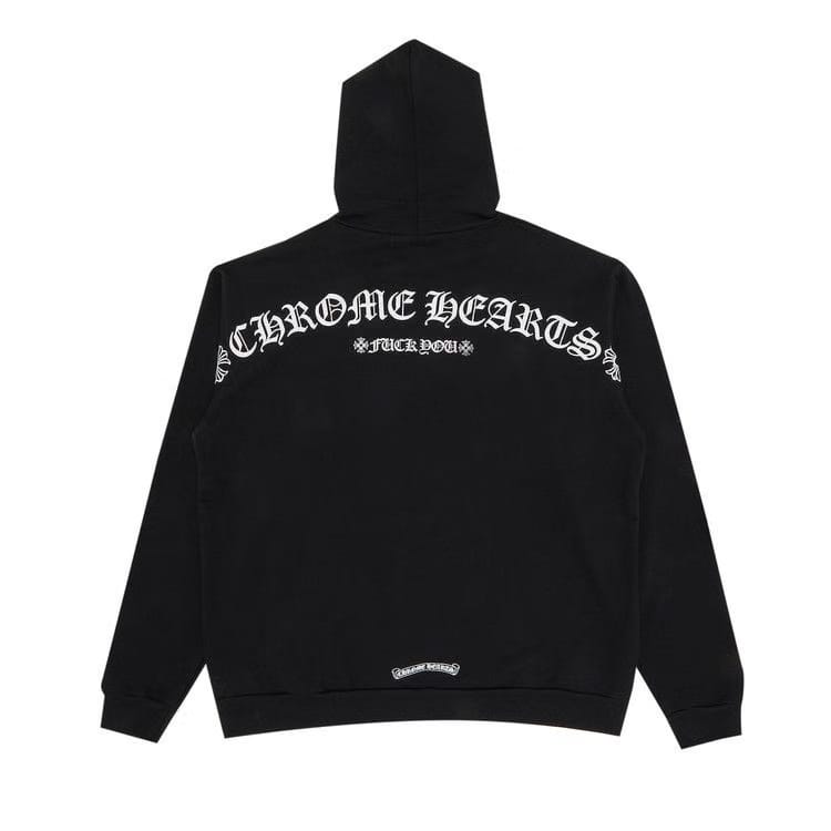 Chrome Hearts Fuck You T-Bar Logo Hoodie Black