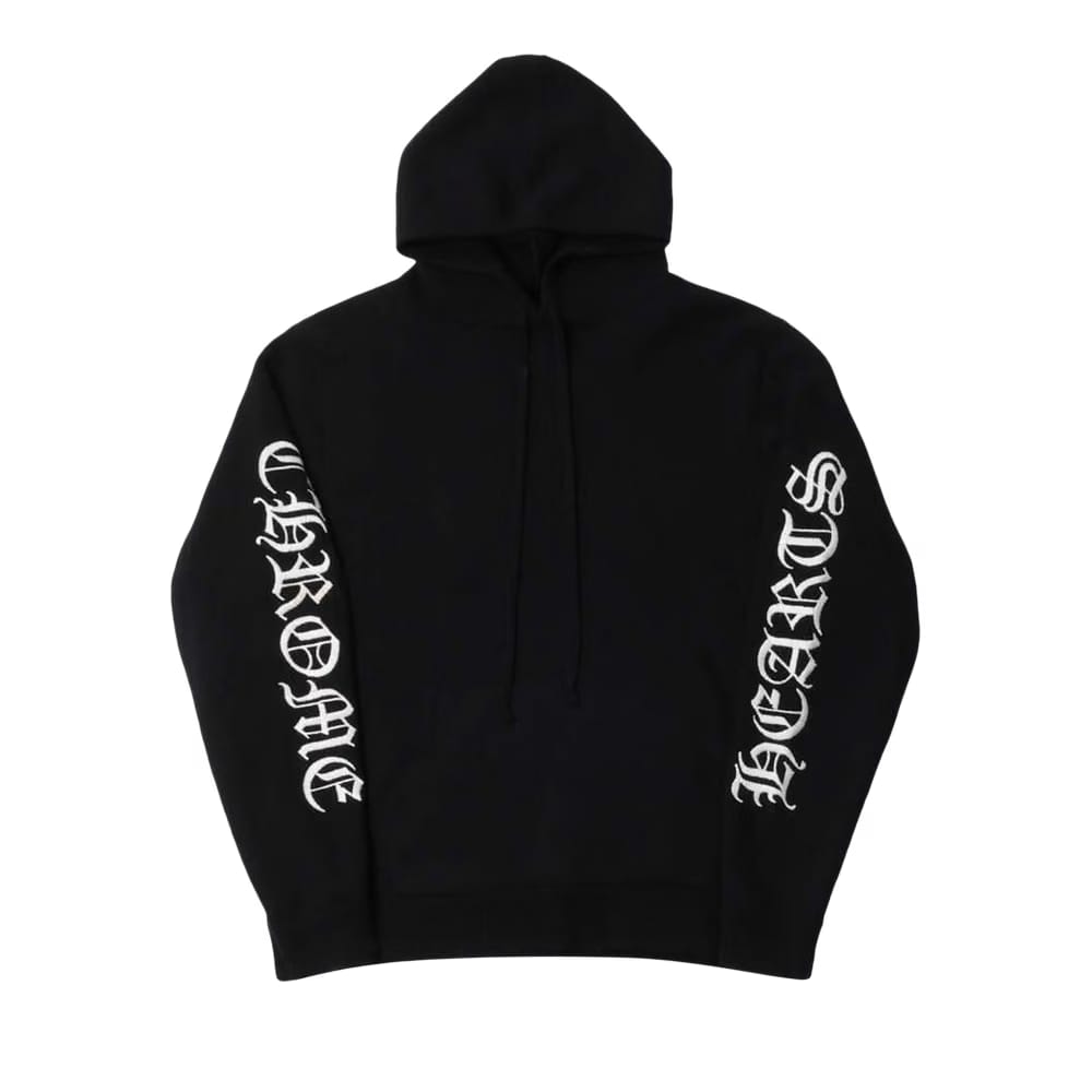 Chrome Hearts Cashmere Zip Up Hoodie Black