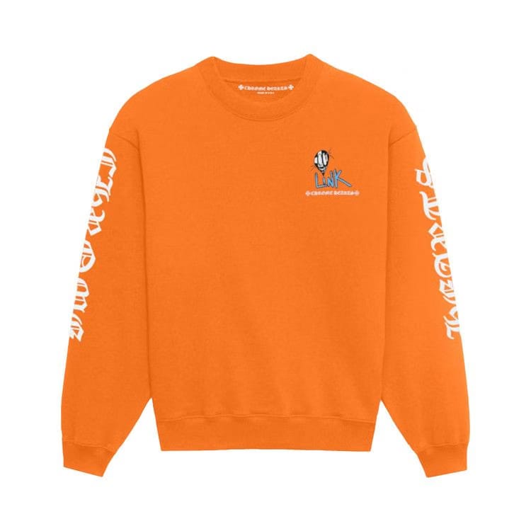 Chrome Hearts x Matty Boy Link & Build Crewneck Orange