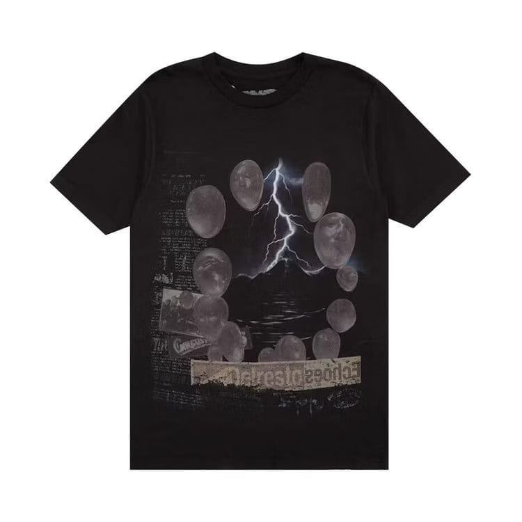 Cactus Jack by Travis Scott Utopia Echoes Circus Maximus T-Shirt Black
