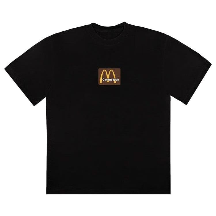 Cactus Jack by Travis Scott x McDonald's Sesame Inv T-Shirt Black