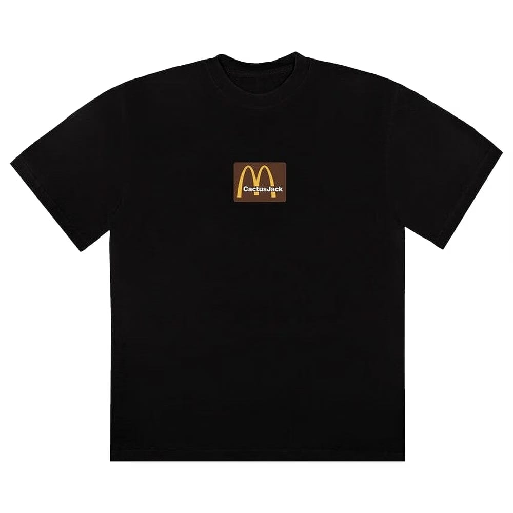 Cactus Jack by Travis Scott x McDonald's Sesame Inv T-Shirt Black