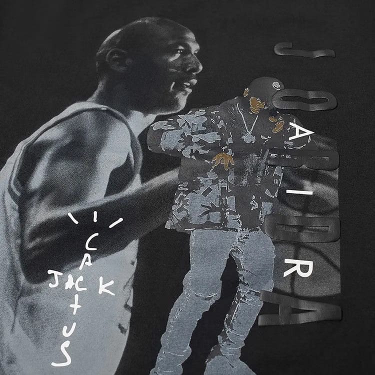 Cactus Jack by Travis Scott x Air Jordan T-Shirt Black