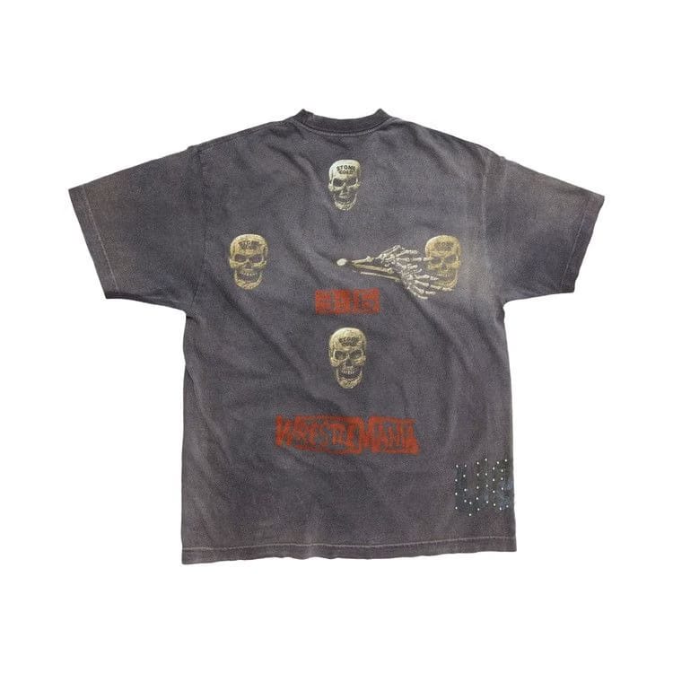 Cactus Jack by Travis Scott x WWE No Bystanders T-Shirt Stone Cold Steve Austin Black