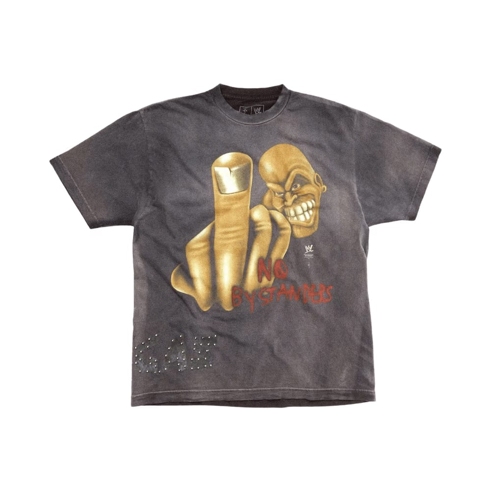 Cactus Jack by Travis Scott x WWE No Bystanders T-Shirt Stone Cold Steve Austin Black