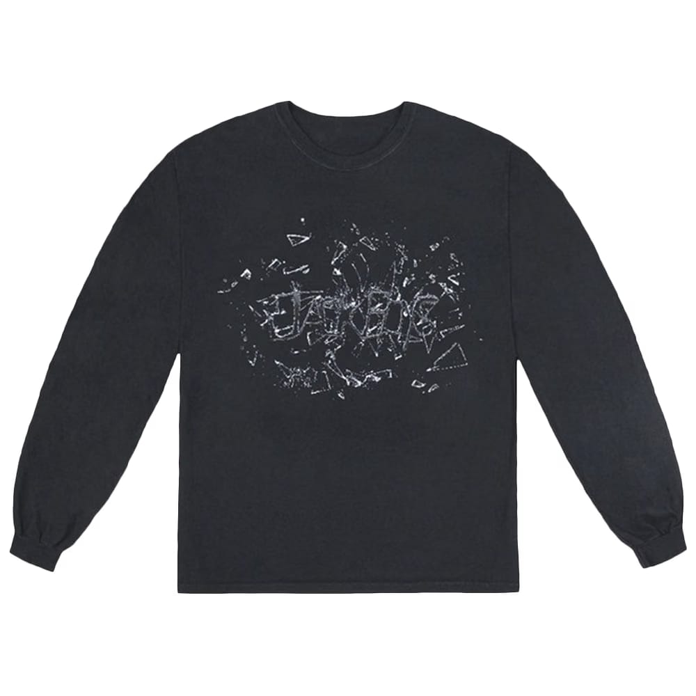 Cactus Jack by Travis Scott JACKBOYS Shatter Long-Sleeve T-Shirt Black