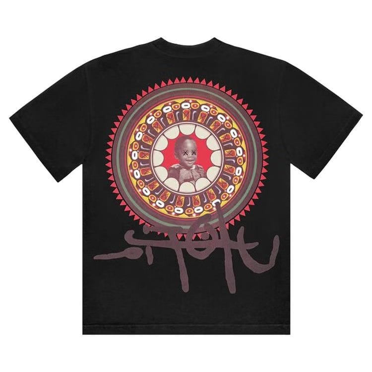 Cactus Jack by Travis Scott Utopia x Kaws T-Shirt II Black