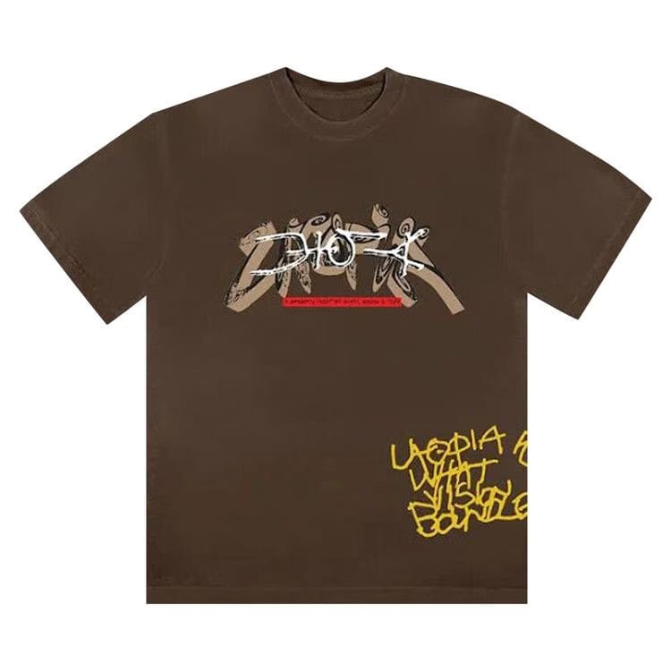 Cactus Jack by Travis Scott Utopia T-Shirt I Brown