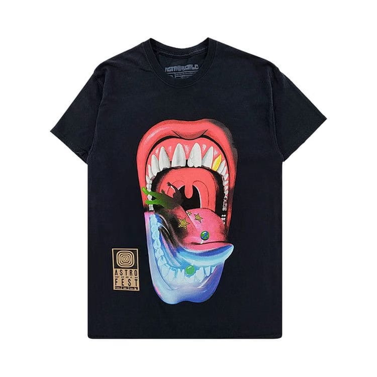 Cactus Jack by Travis Scott Dart T-Shirt Black