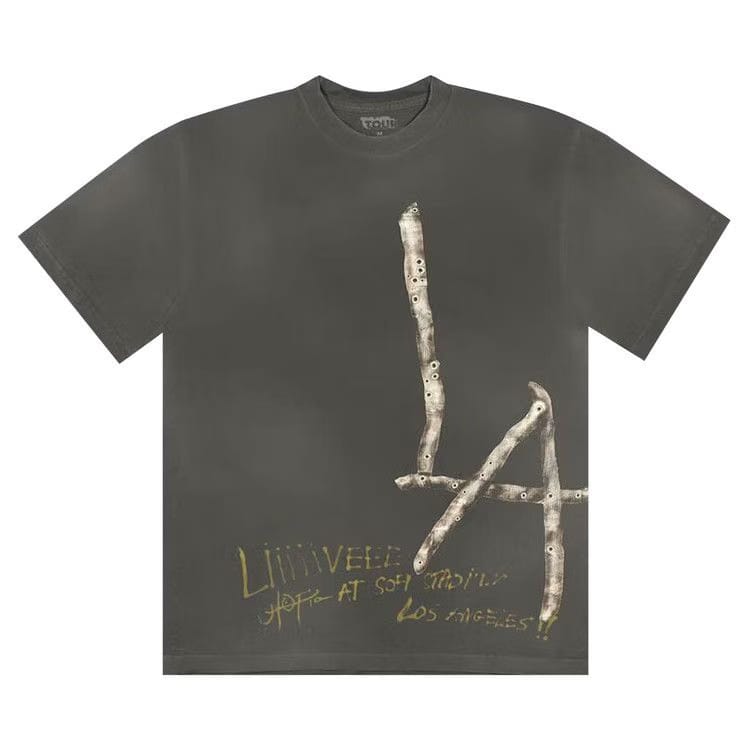 Cactus Jack by Travis Scott Utopia Is In Los Angeles T-Shirt Grey