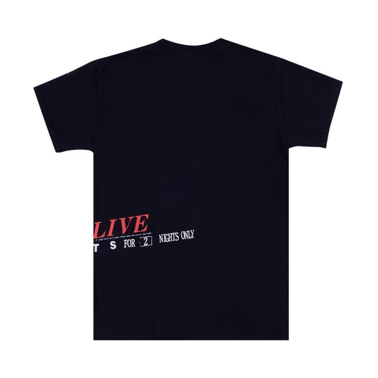 Cactus Jack by Travis Scott O2 Live Union Jack T-Shirt Black