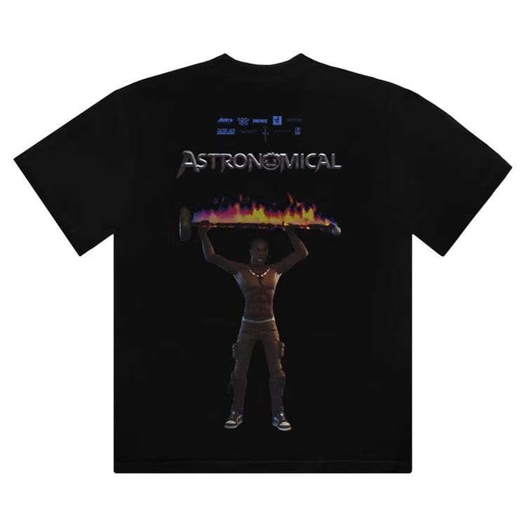 Cactus Jack by Travis Scott Astro Rage T-Shirt Black