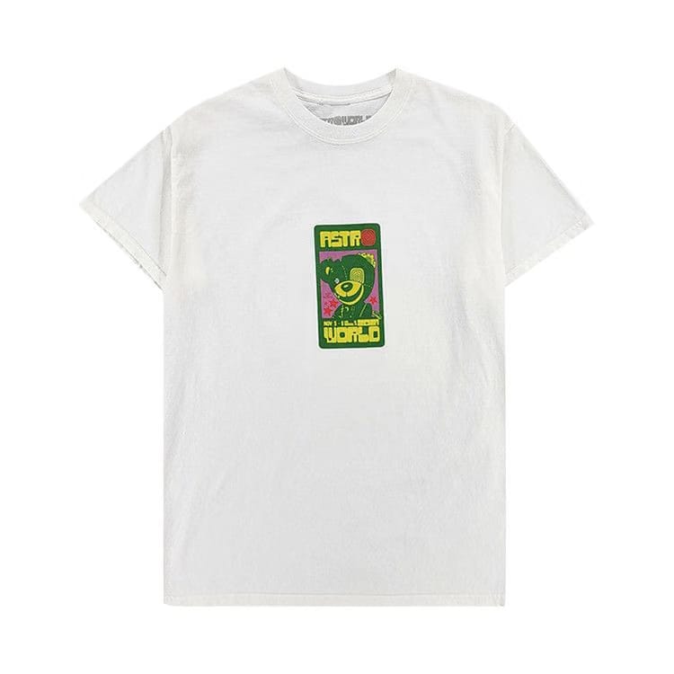 Cactus Jack by Travis Scott Scare Bear T-Shirt II White
