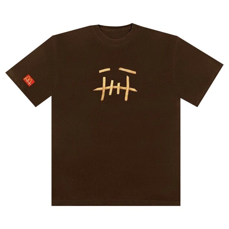 Cactus Jack by Travis Scott x McDonald's Fry T-Shirt II Brown