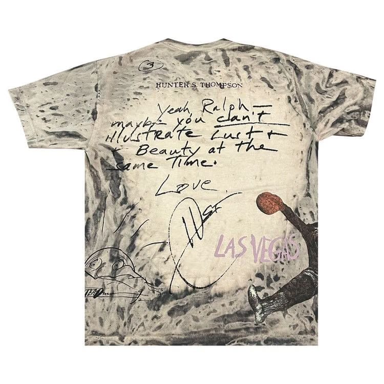 Cactus Jack by Travis Scott x Ralph Steadman Fear T-Shirt Multicolor