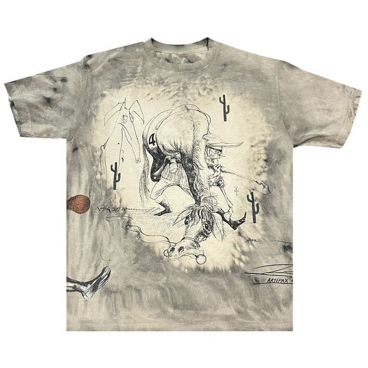Cactus Jack by Travis Scott x Ralph Steadman Fear T-Shirt Multicolor