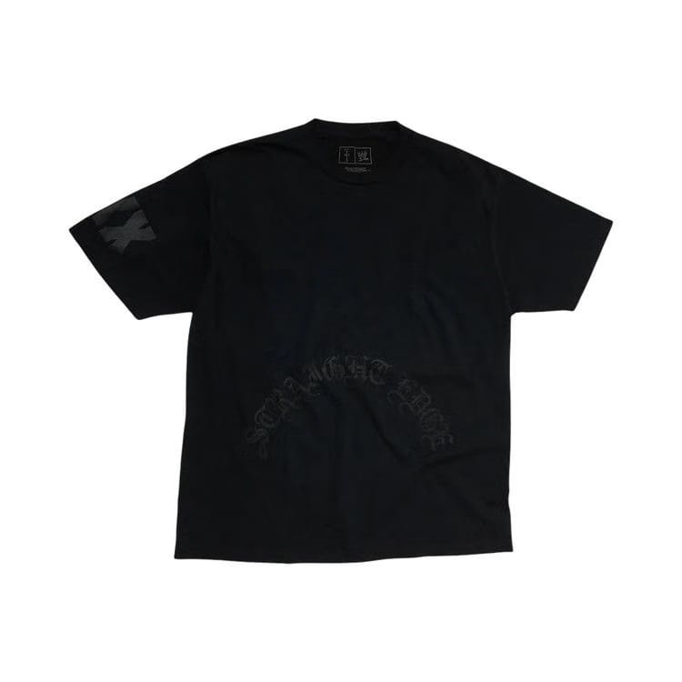 Cactus Jack by Travis Scott x WWE Straight Edge T-Shirt CM Punk Black