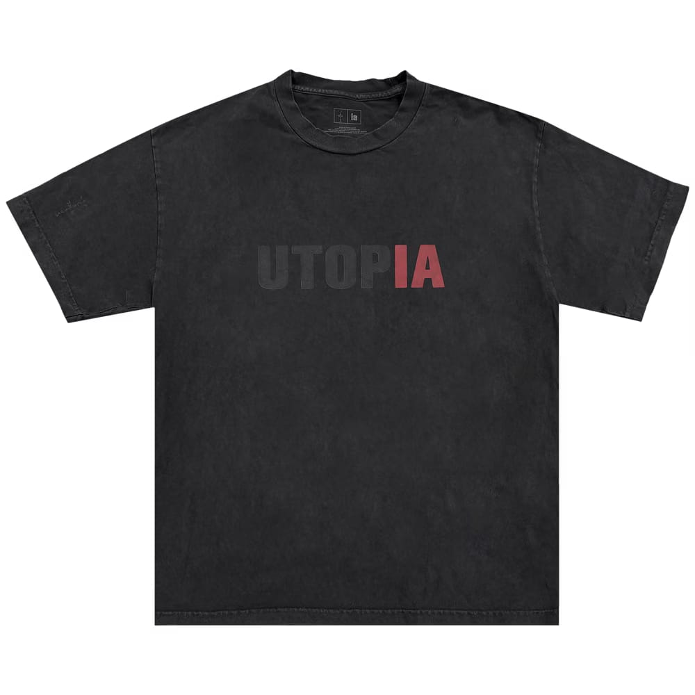 Cactus Jack by Travis Scott x Infinite Archives Utopia T-Shirt Black