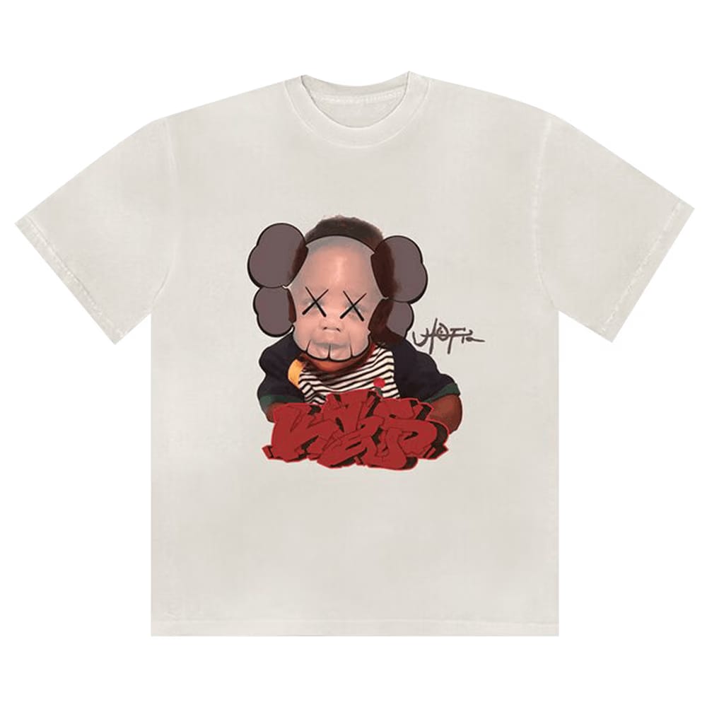 Cactus Jack by Travis Scott Utopia x Kaws T-Shirt I White