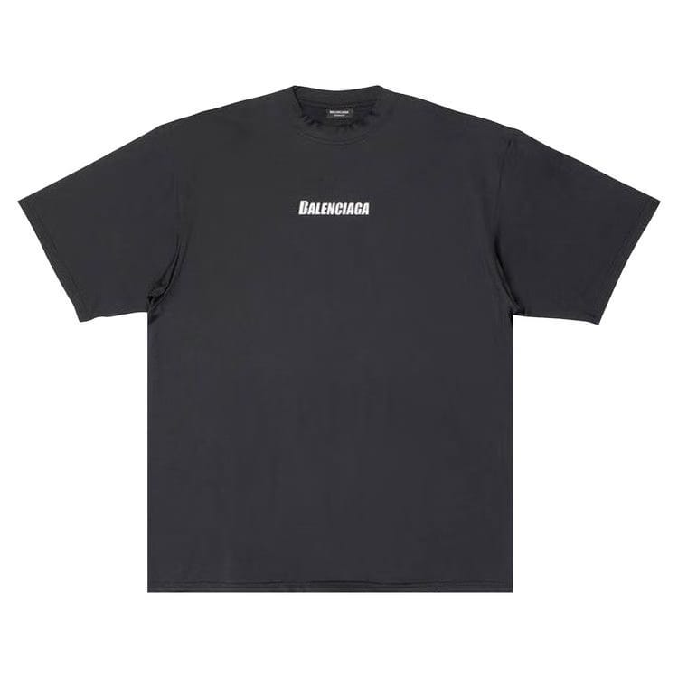 Balenciaga Technical Mesh Swim T-Shirt Black