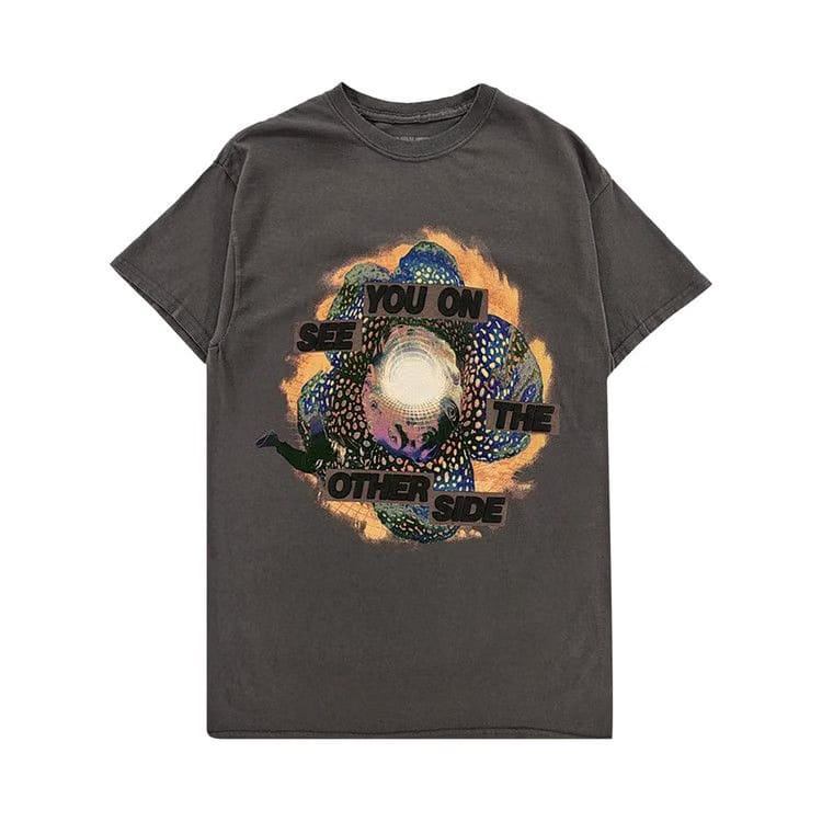 Cactus Jack by Travis Scott Flower Portal T-Shirt Grey