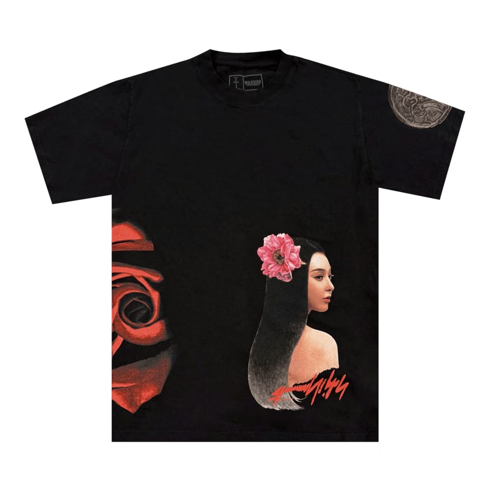 Cactus Jack by Travis Scott x Yohji Yamamoto Wildside T-Shirt Black