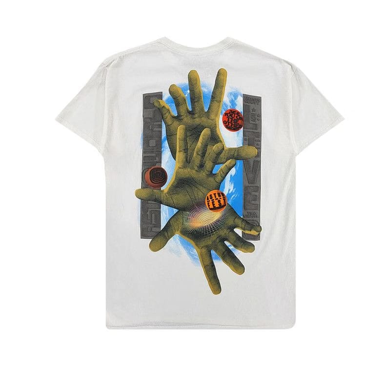 Cactus Jack by Travis Scott Three Hands T-Shirt White