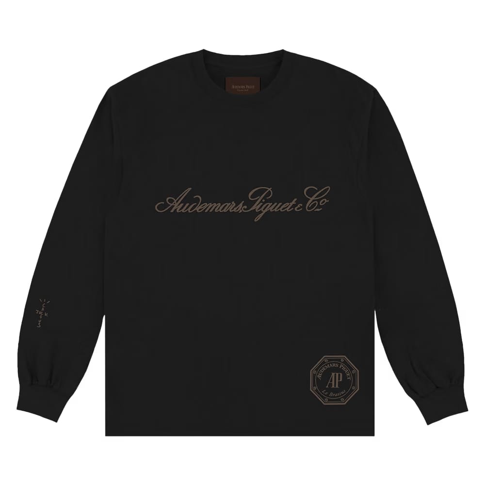 Cactus Jack by Travis Scott x Audemars Piguet Le Brassus Long-Sleeve T-Shirt Black
