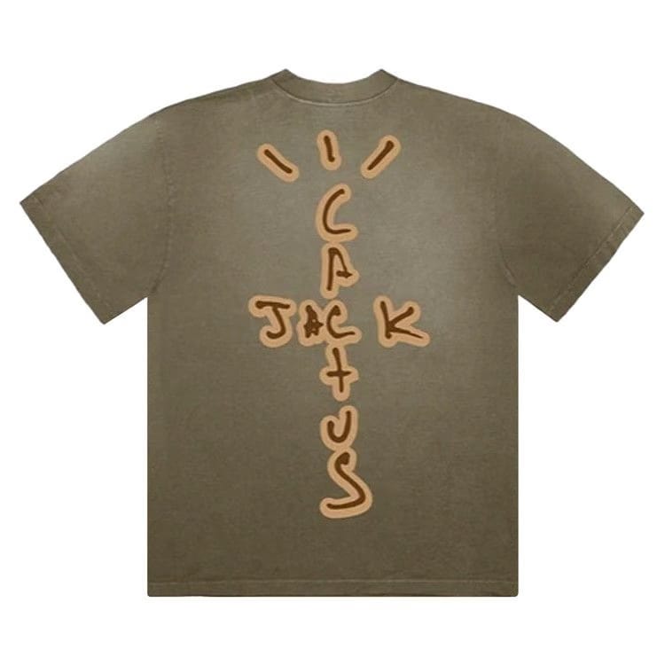 Cactus Jack by Travis Scott Highest In The Room Dive T-Shirt Green