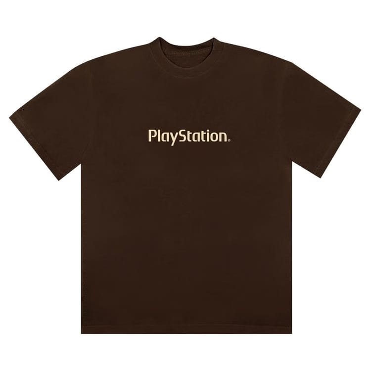 Cactus Jack by Travis Scott Motherboard Logo II T-Shirt Brown