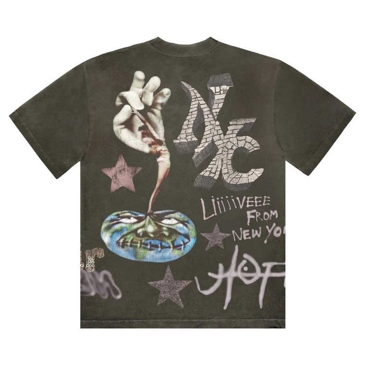 Cactus Jack by Travis Scott Utopia Is In NYC T-Shirt Multicolor
