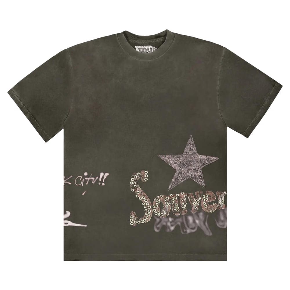 Cactus Jack by Travis Scott Utopia Is In NYC T-Shirt Multicolor