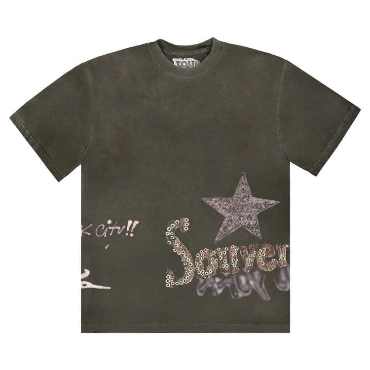 Cactus Jack by Travis Scott Utopia Is In NYC T-Shirt Multicolor