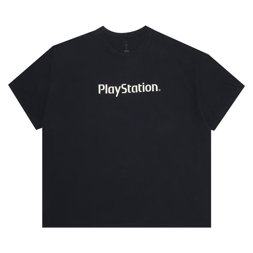 Cactus Jack by Travis Scott Motherboard Logo I T-Shirt Black