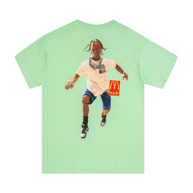 Cactus Jack by Travis Scott x McDonald's Action Figure Series IV T-Shirt Mint