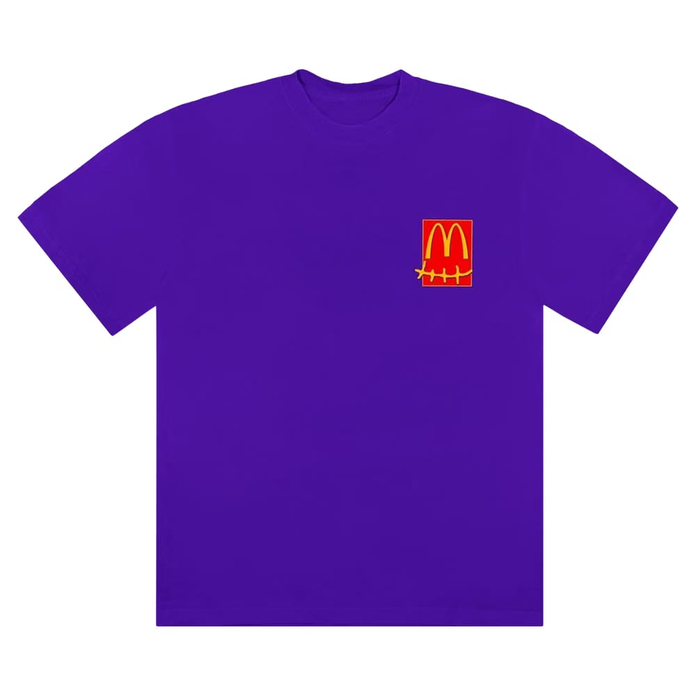 Cactus Jack by Travis Scott x McDonald's Action Figure Series II T-Shirt Purple